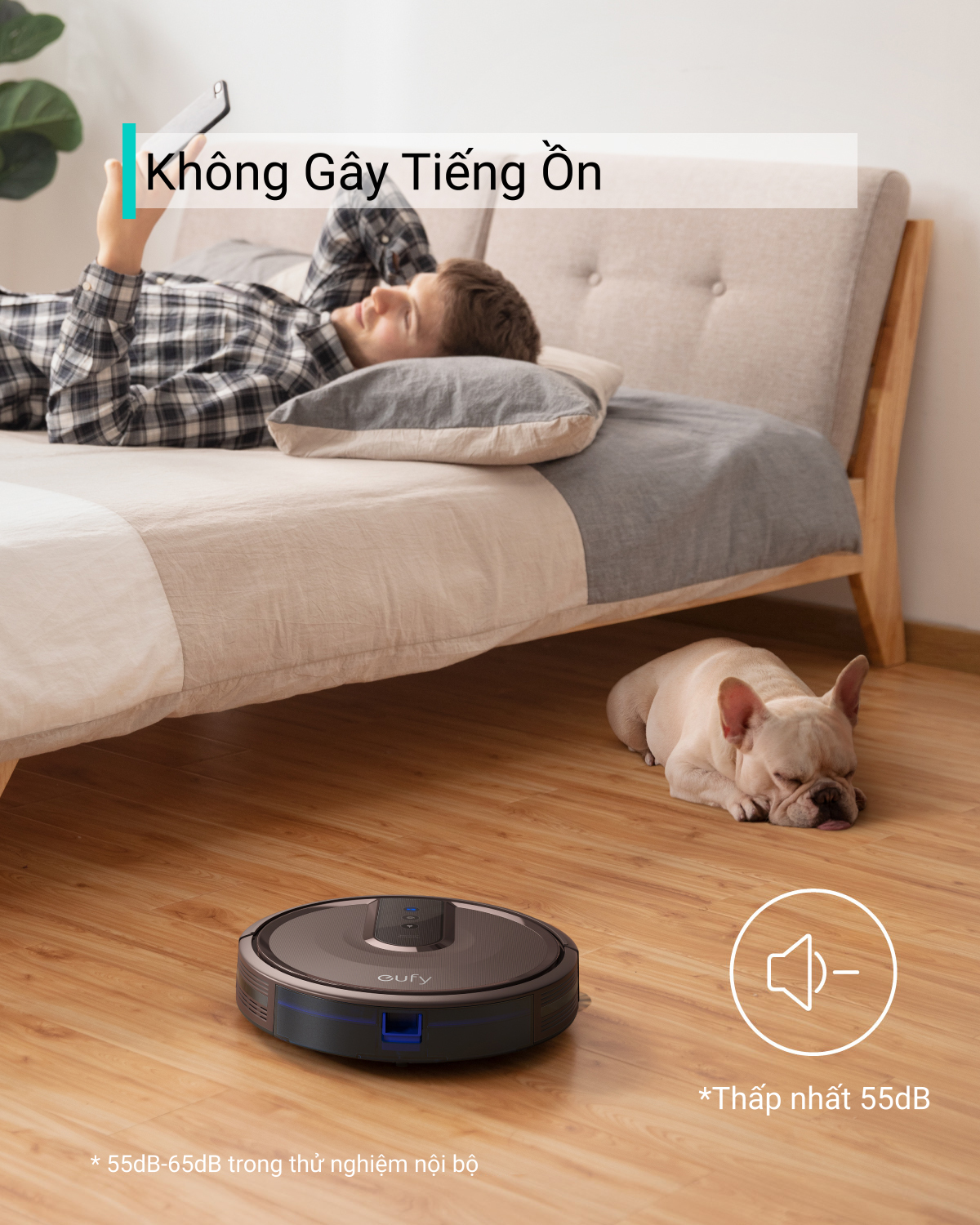 [Trả góp 0%]Máy Hút Bụi Eufy RoboVac 15T (by Anker) - T2115