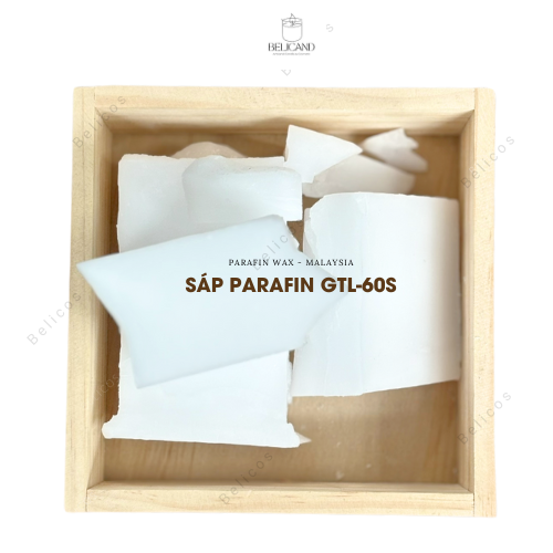 [HCM]Sáp Parafin tinh luyện 250gram làm nến handamde