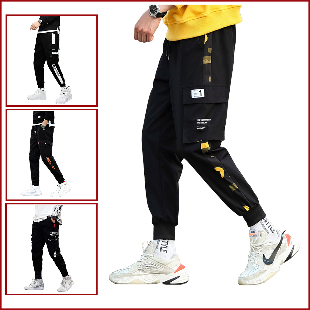 Quần JOGGER Túi Hộp Nam Hai Túi Hộp Phối Đường Viền Sườn Trẻ Trung Chất Thun BC Cao Cấp Siêu Co Giãn Thời Trang FORHIMCS2 JOGGER NAM 9000050CCC