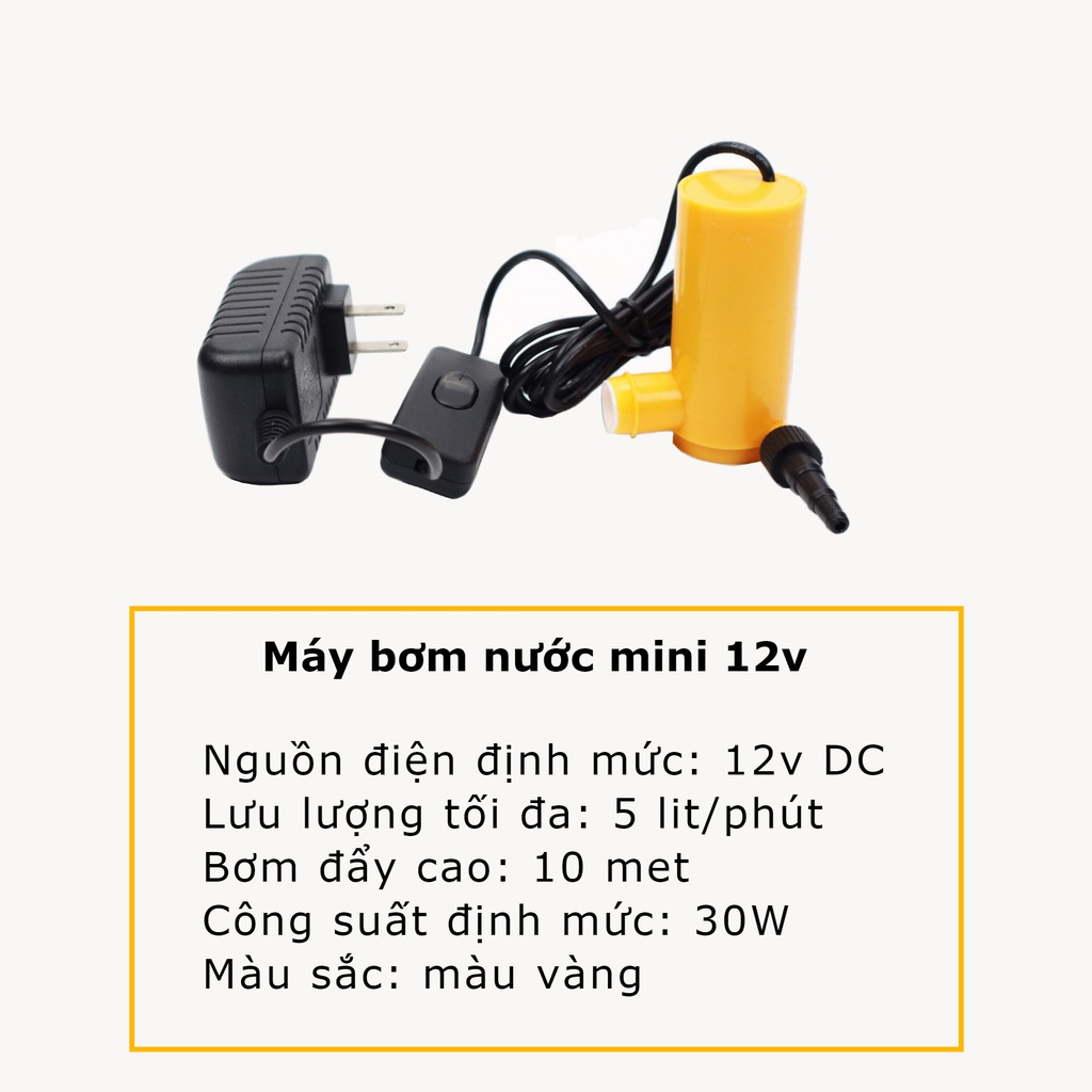 máy bơm mini 12V