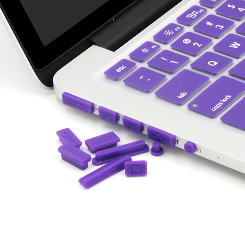 Bộ 13 Nút Chống Bụi Laptop  (Màu Sắc Ngẫu Nhiên)
