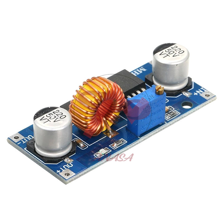 Mạch Hạ Áp Buck DC 5A XL4015 ADJ 4-35VDC