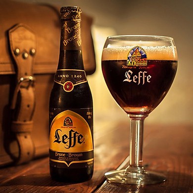 Thùng 24 Chai Bia Leffe Brune (330ml / Chai)