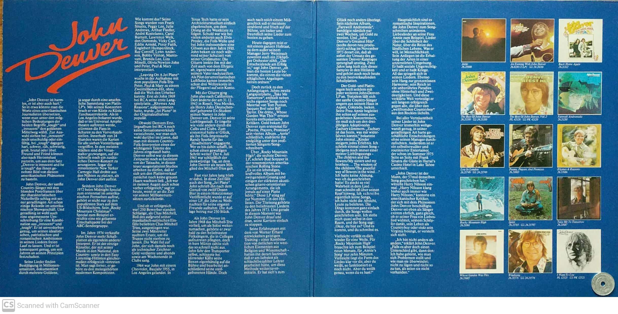 stereomate - Đĩa nhựa - LP Vinyl: John Denver [2LP]