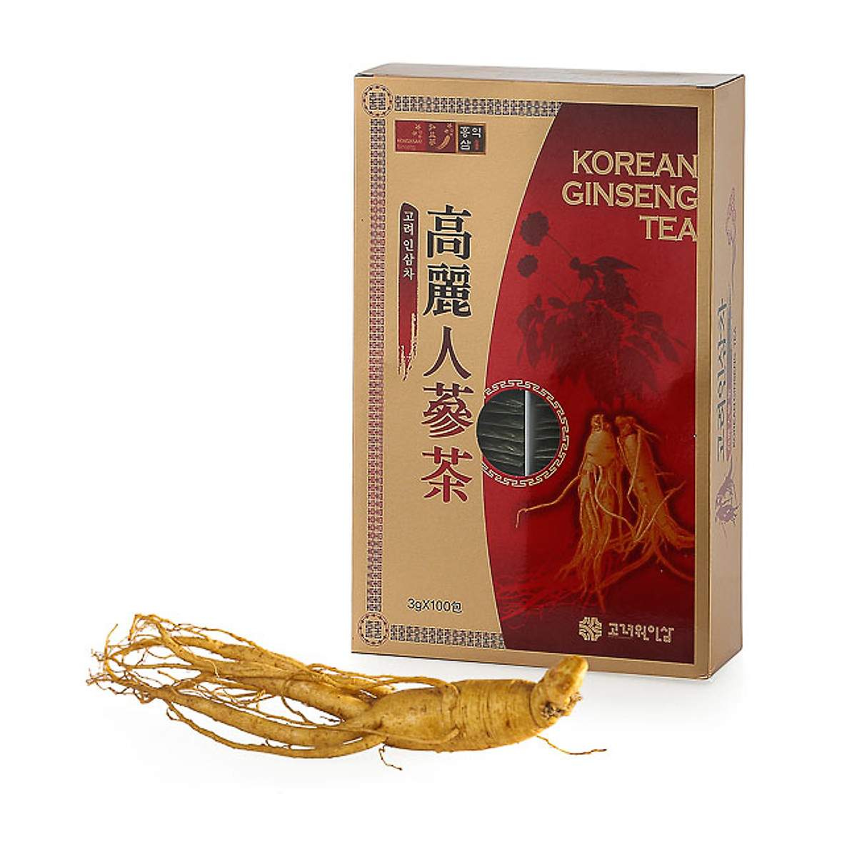 Trà Nhân Sâm Korean Ginseng Tea Hàn Quốc Hộp 50 Gói