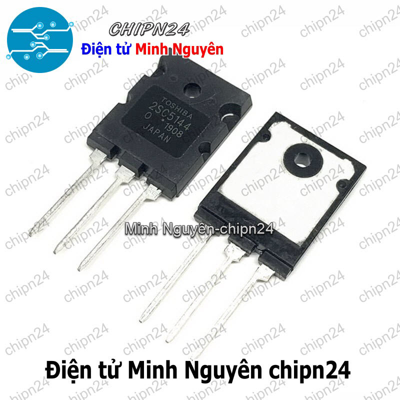 [2 con] (KT2) Transistor C5411 TO-3PF NPN 14A 600V (2SC5411 5411) - HH006124