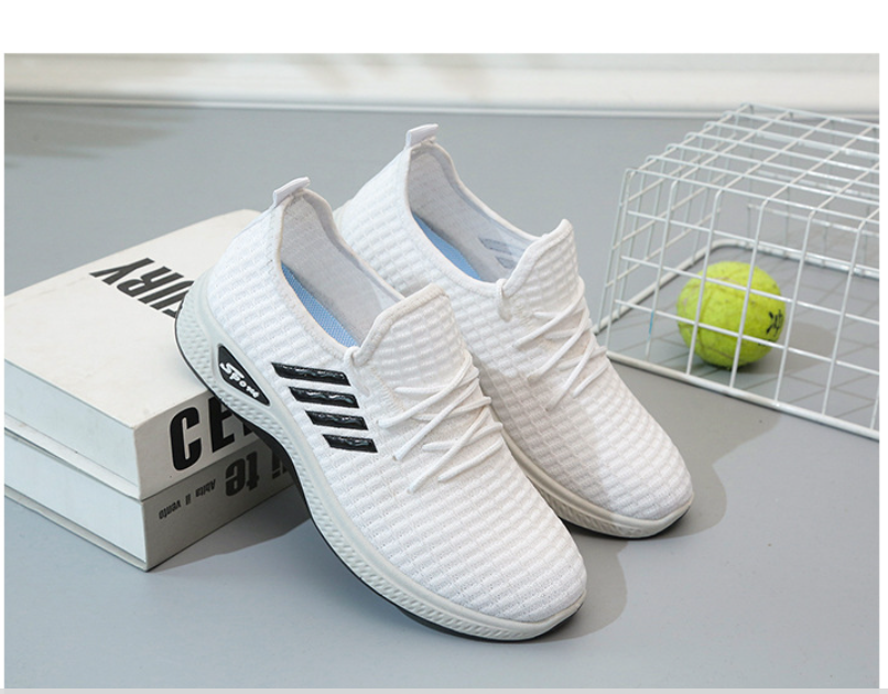 Giày Thể Thao Nữ D029 Trắng (có Size 41) Giá Sốc