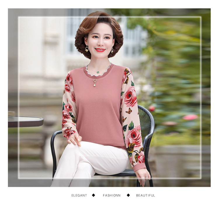 ÁO NỮ TRUNG NIÊN CAO CẤP, THUN LEN NGỌC