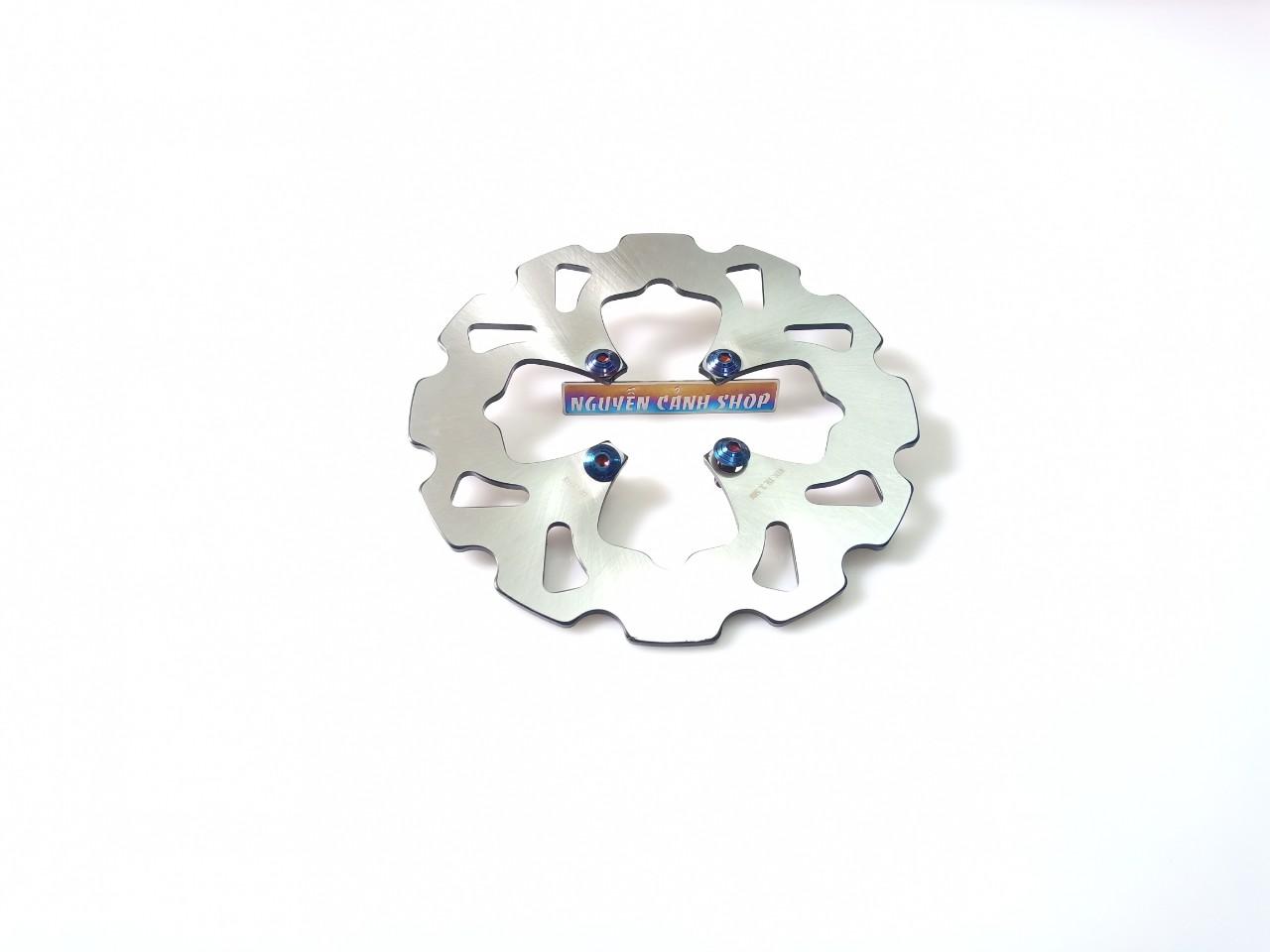 [HCM]dĩa thắng exciter 135 sirius wave galfer full 4 ốc dĩa mẫu 2 râu lớn