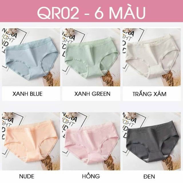 COMBO 10 QUẦN LÓT COTTONG CẠP LƯỚI SIÊU CAO CẤP