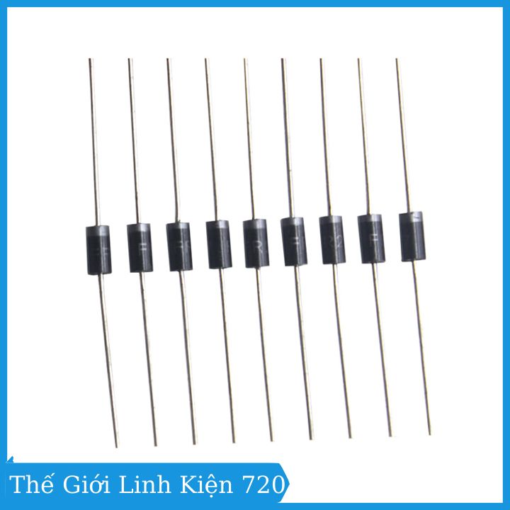 Combo 10 Diode xung FR207 2A 1000V chân cắm(DIP)