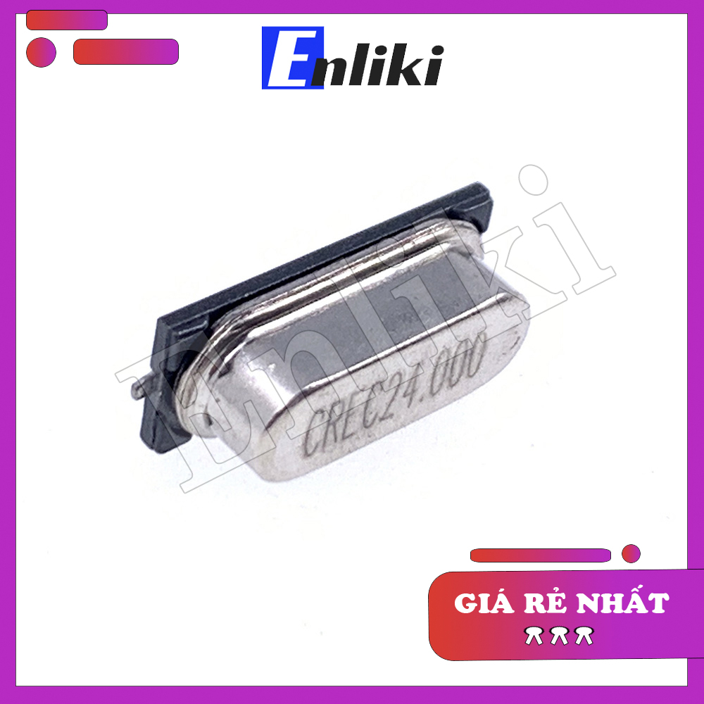 24MHz Thạch Anh Dán  49S SMD