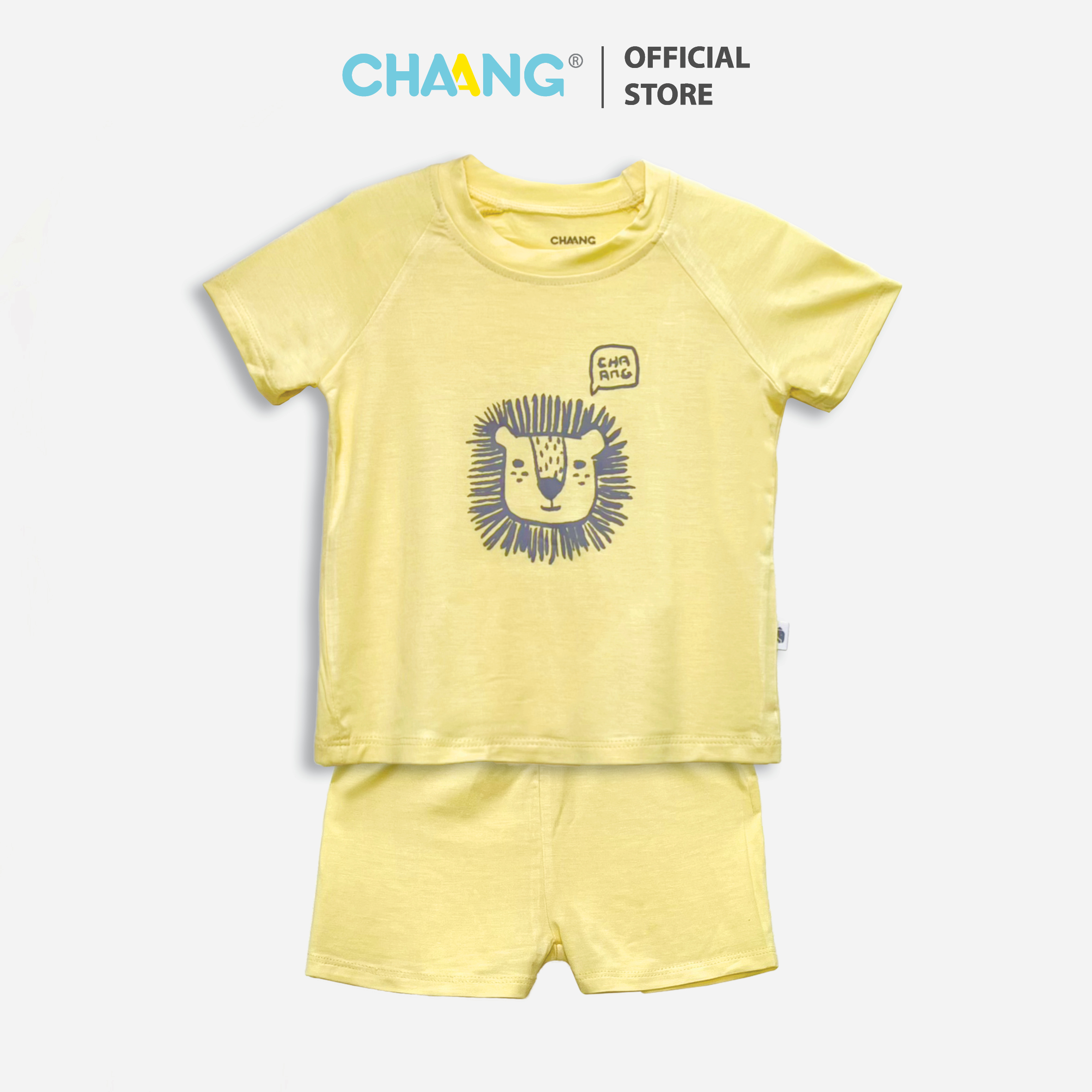 [CHAANG]Bộ cộc raglan Tigger vàng cho bé Chaang