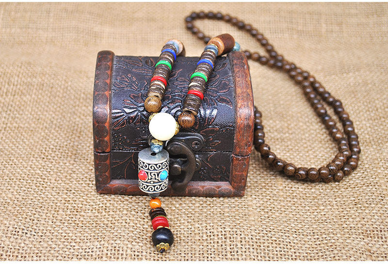 Vòng cổ chuỗi hạt phụ kiện Boho Vintage