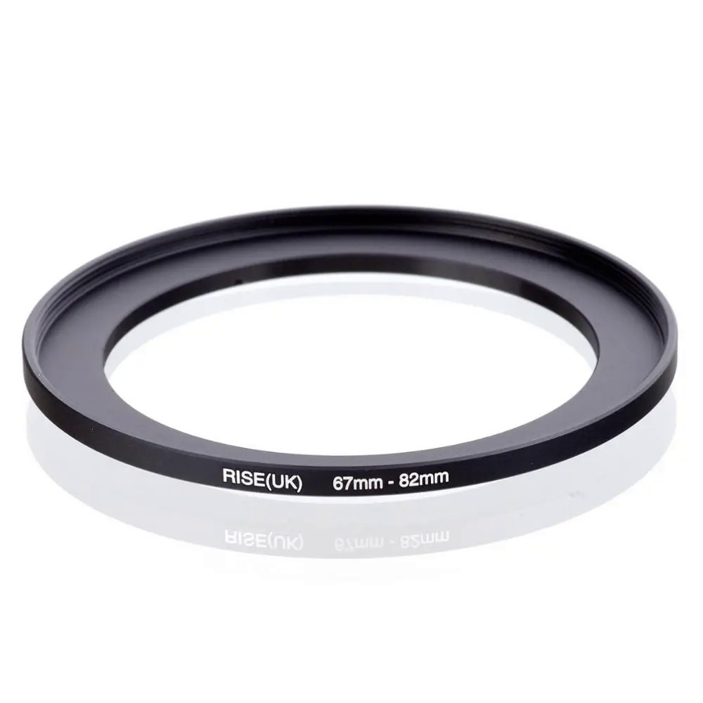 Rise 67mm-82mm 67-82 mm 67 to 82 step up filter ring adapter