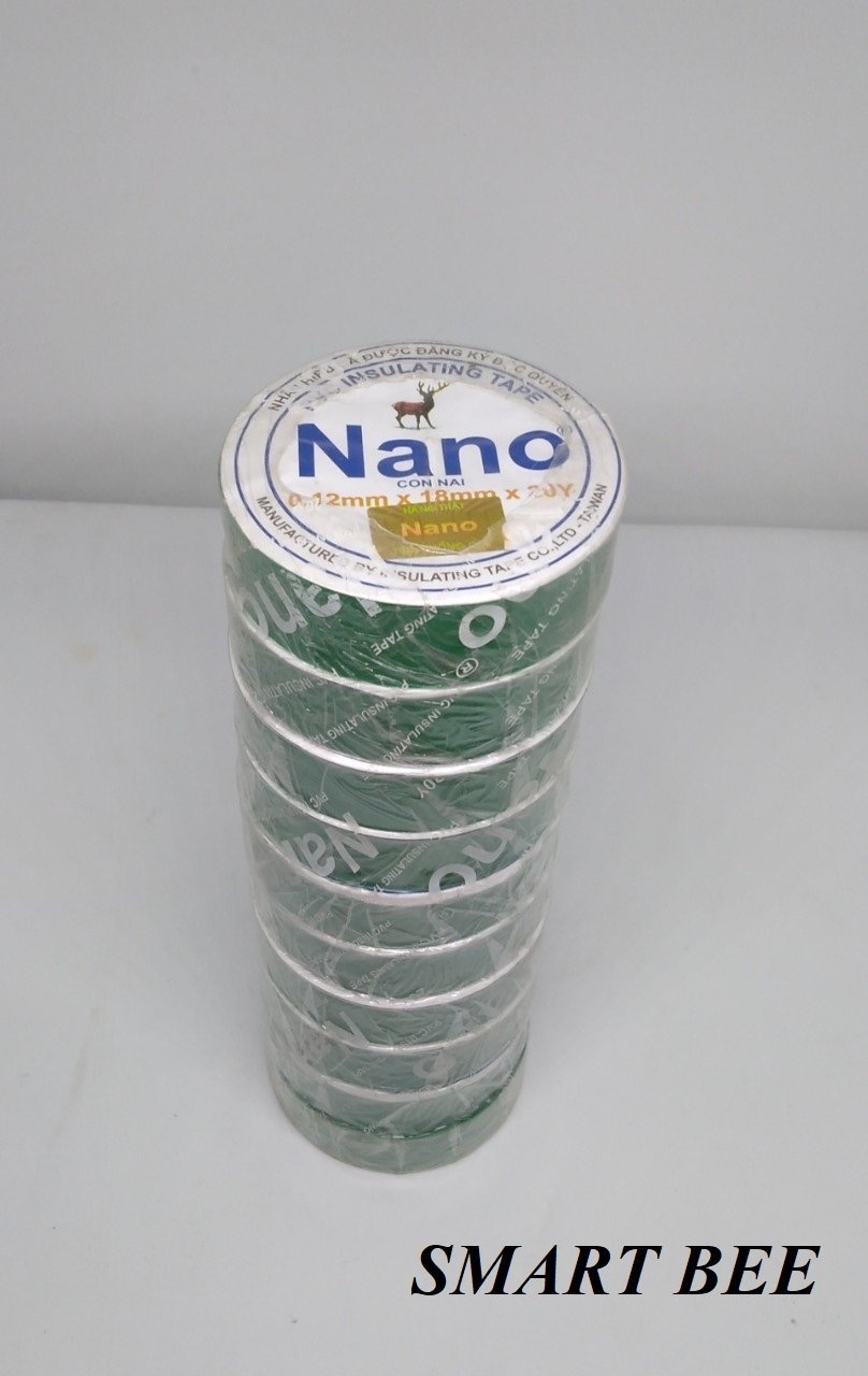 1 cây (10 cuộn) băng keo điện Nano 18mm 20yard