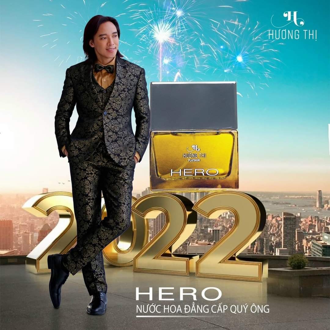 Huong Thi HERO Men's Perfume (50ml bottle)