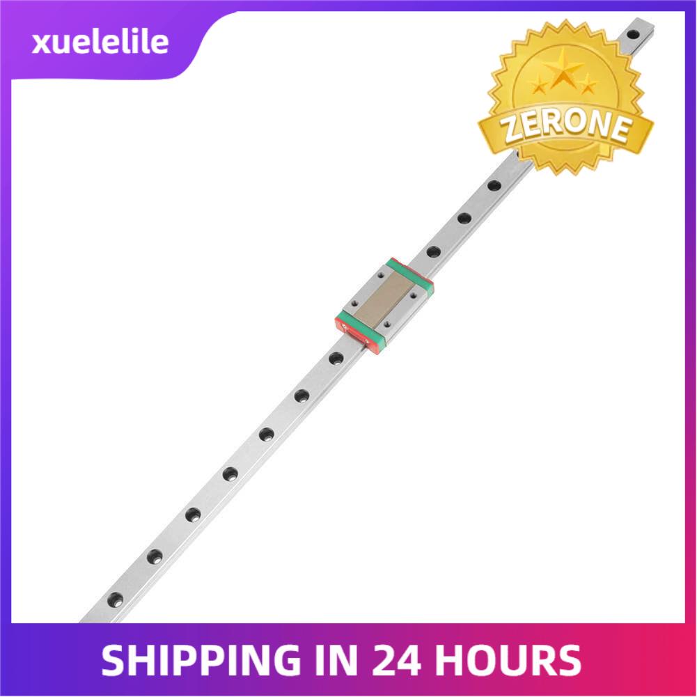 1pc MGN12H Miniature Linear Rail Guide 450mm Length 12mm Width + Linear Guide Rail Slide Block