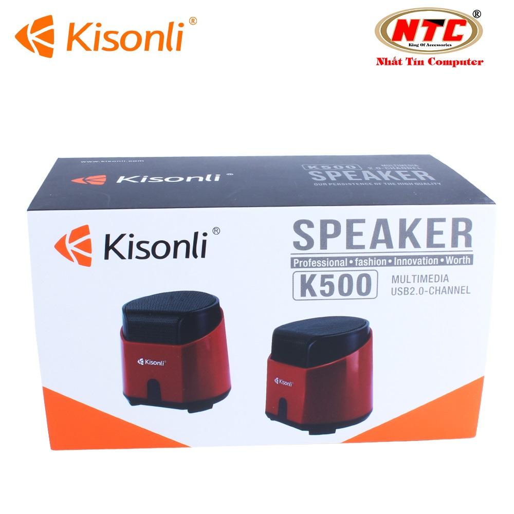 Loa vi tính 2.0 Kisonli K500 - đơn giản nhưng chất (Màu ngẫu nhiên) - Nhất Tín Computer