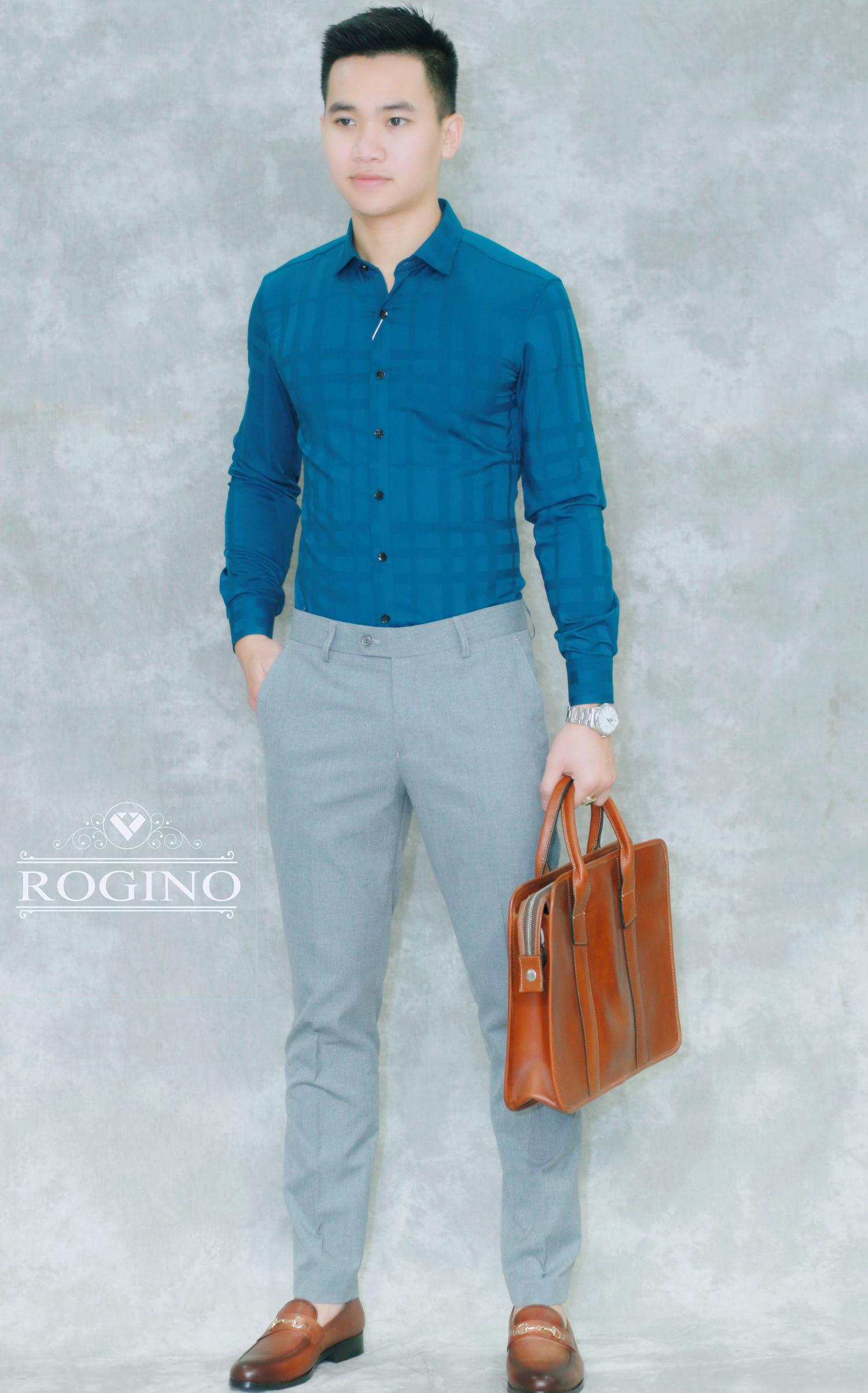 Sơ mi berbury Rogino