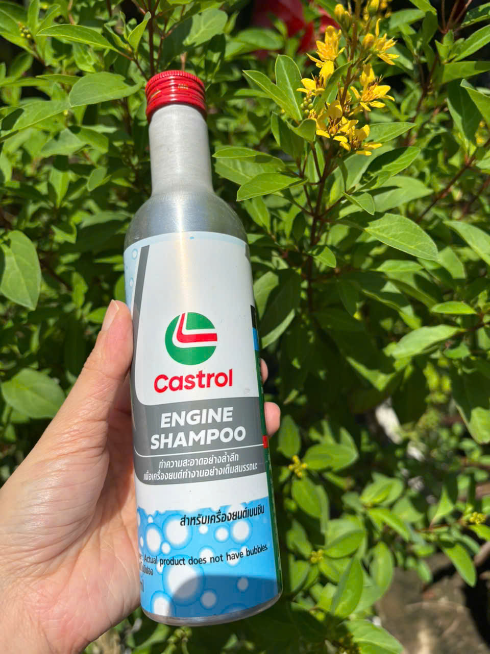 Súc động cơ castrol chính hãng đã có mẫu mới