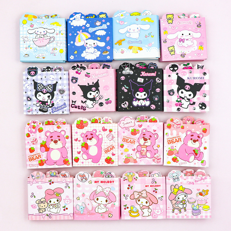 Giấy Note Ghi Chú Dễ Thương, Giấy Note Cute 6 Xấp Đáng Yêu
