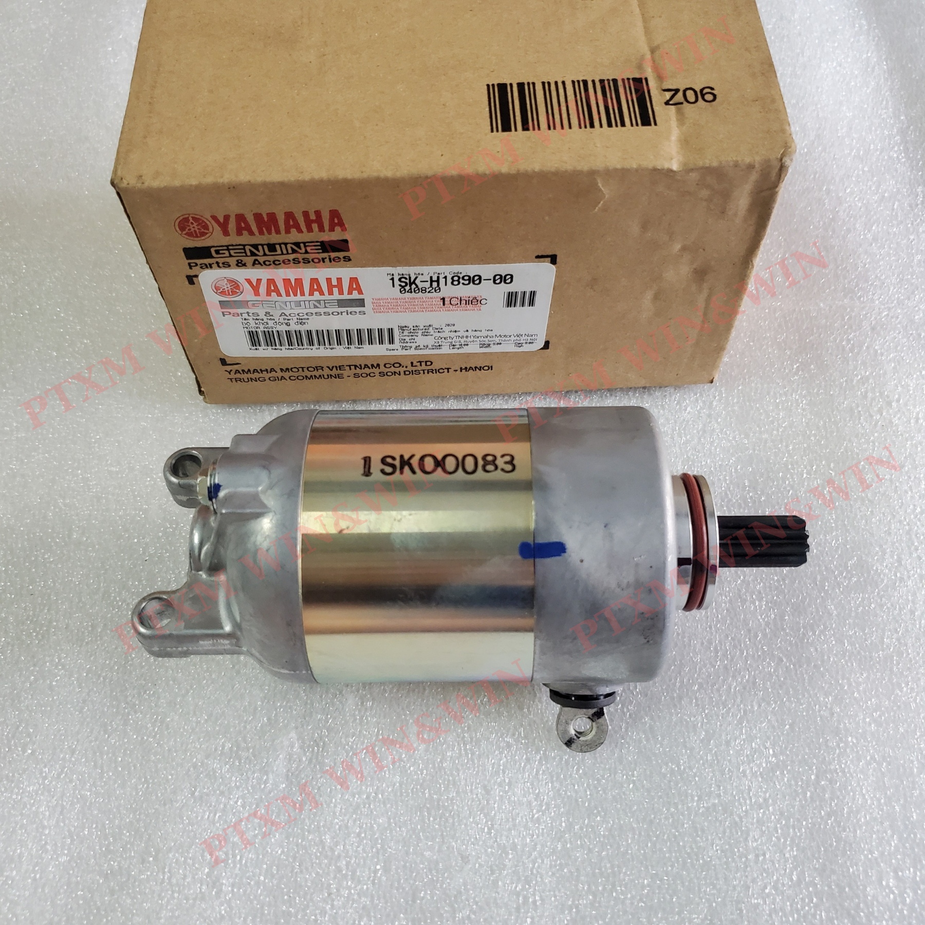 Củ đề, mô tơ đề nouvo 2,3,4,5 - luvias zin yamaha vn - 1sk-h1890-00