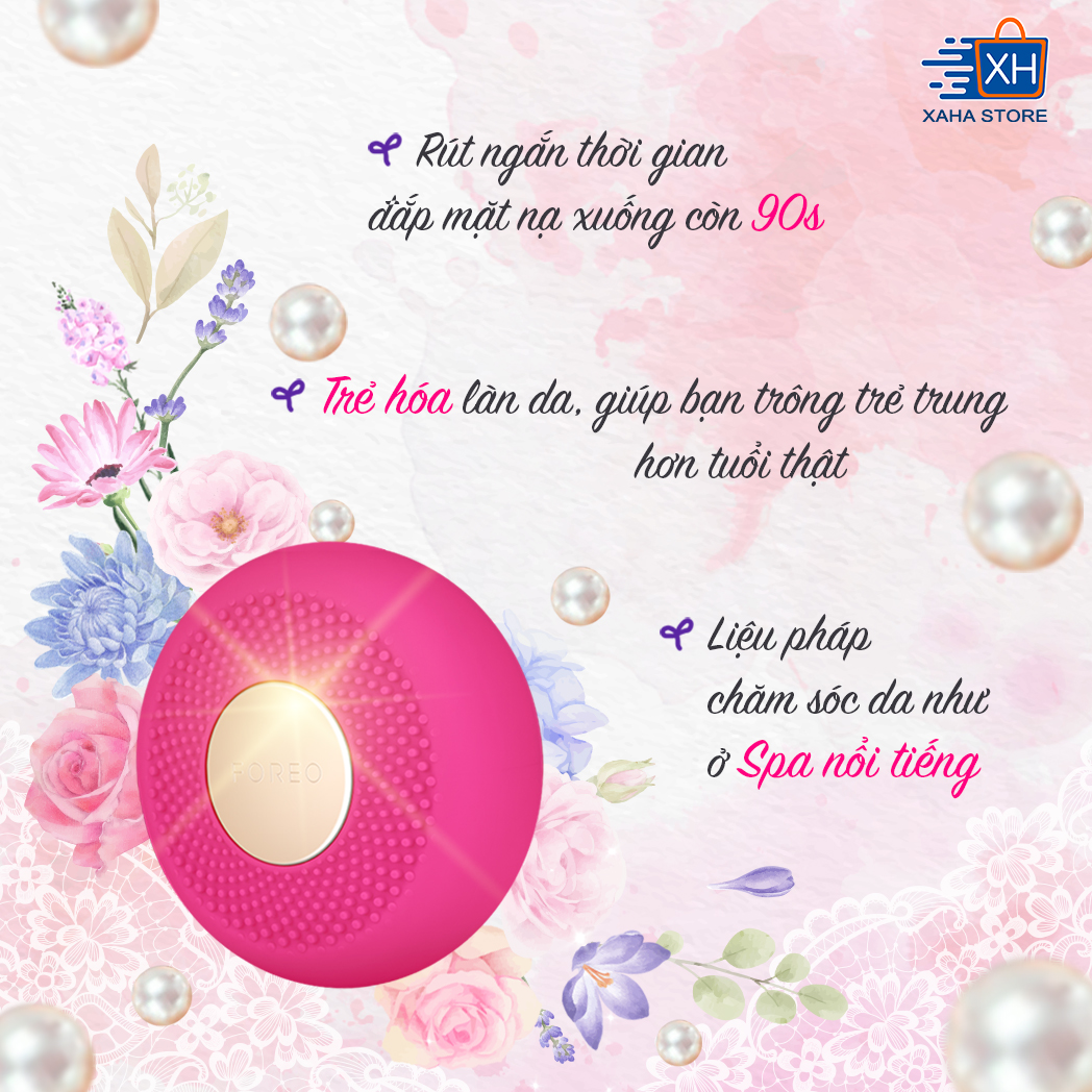 [Hoàn Tiền MAX] Máy đắp mặt nạ Foreo UFO Mini (Mask Device Foreo UFO Mini)
