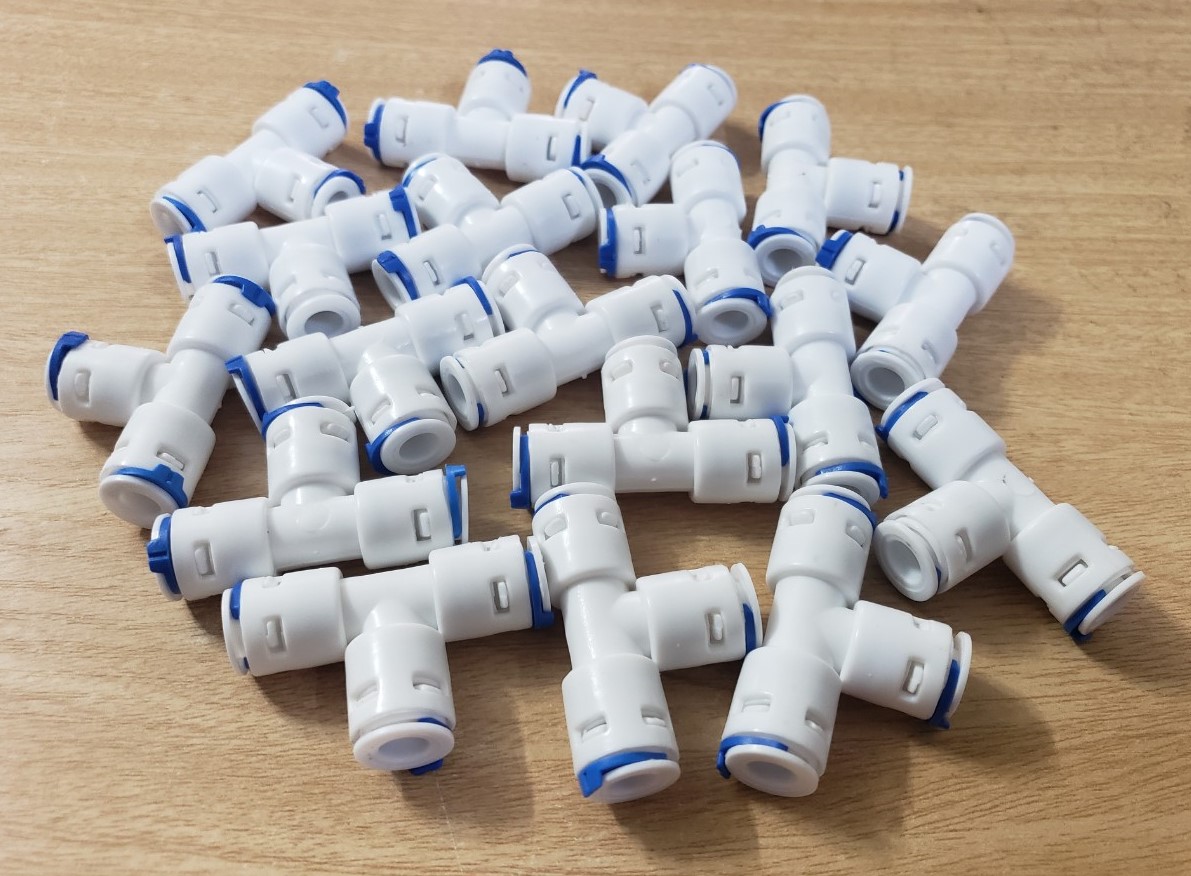 Cút Nối Chữ T Dây 6mm (Dùng Cho Máy Lọc Nước - Máy Phun Sương)