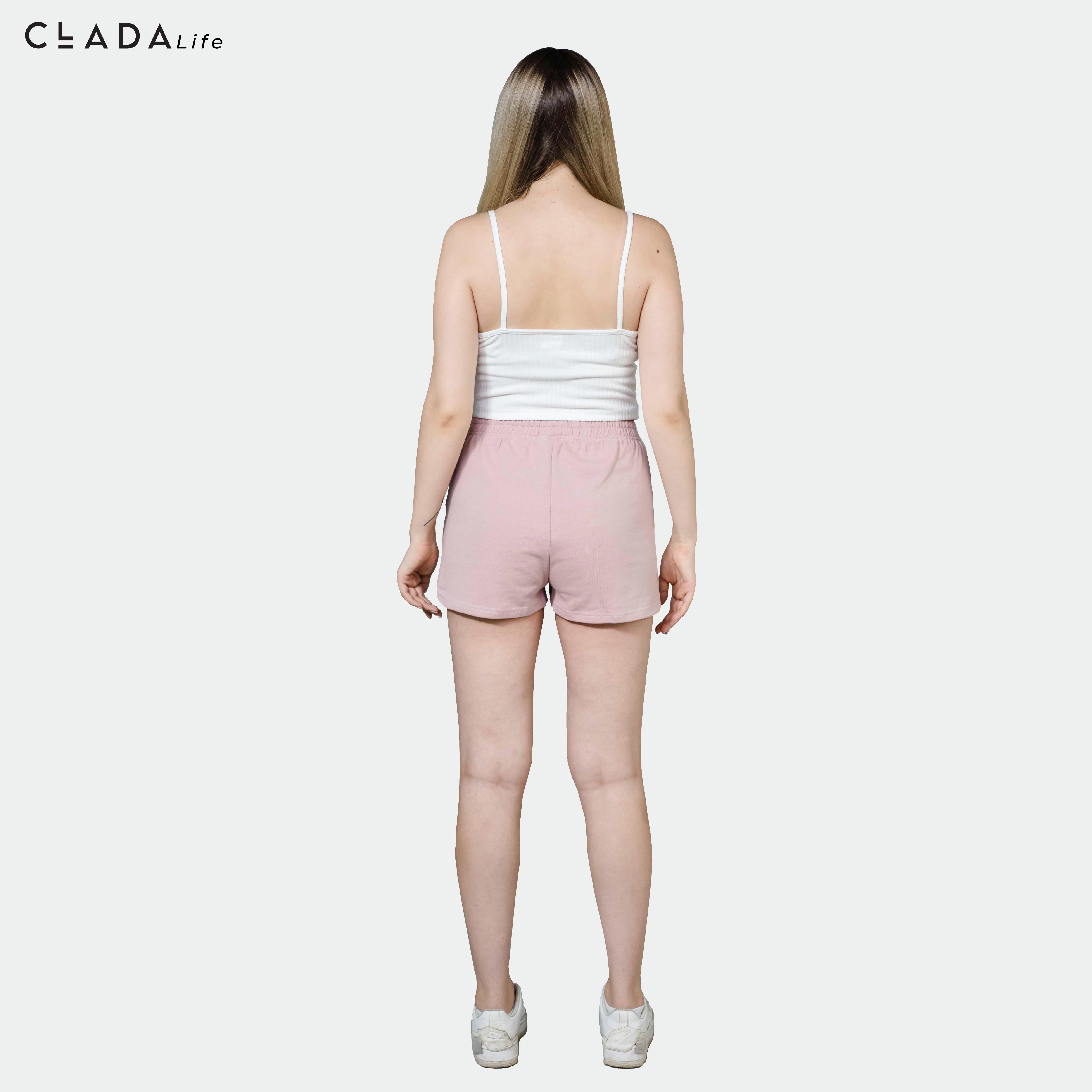 Quần short nữ thương hiệu CLADA - Hồng