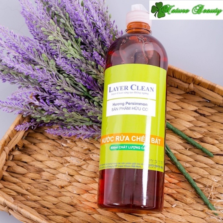 [HCM]Nước rửa chén hữu cơ Layer Clean 800ml