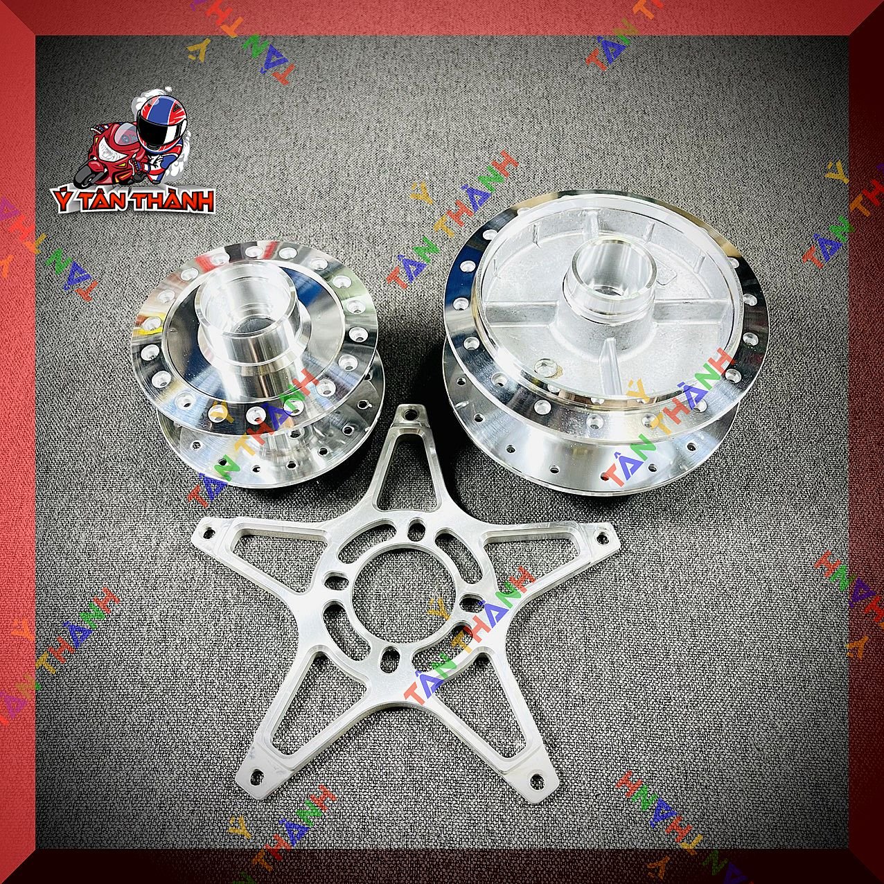 Cặp Đùm Satria,Raider Fi mạ Crom MS18
