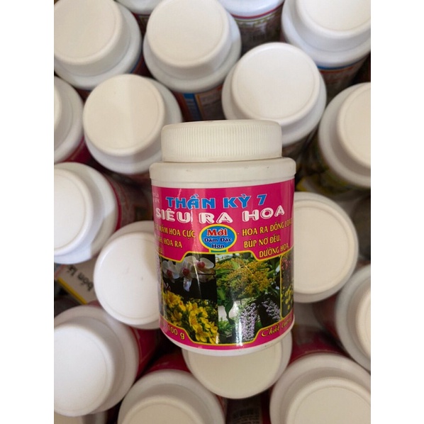 [hũ 100gr] Phân Bón Thần Kỳ 7 Siêu Ra Hoa, Dưỡng Hoa