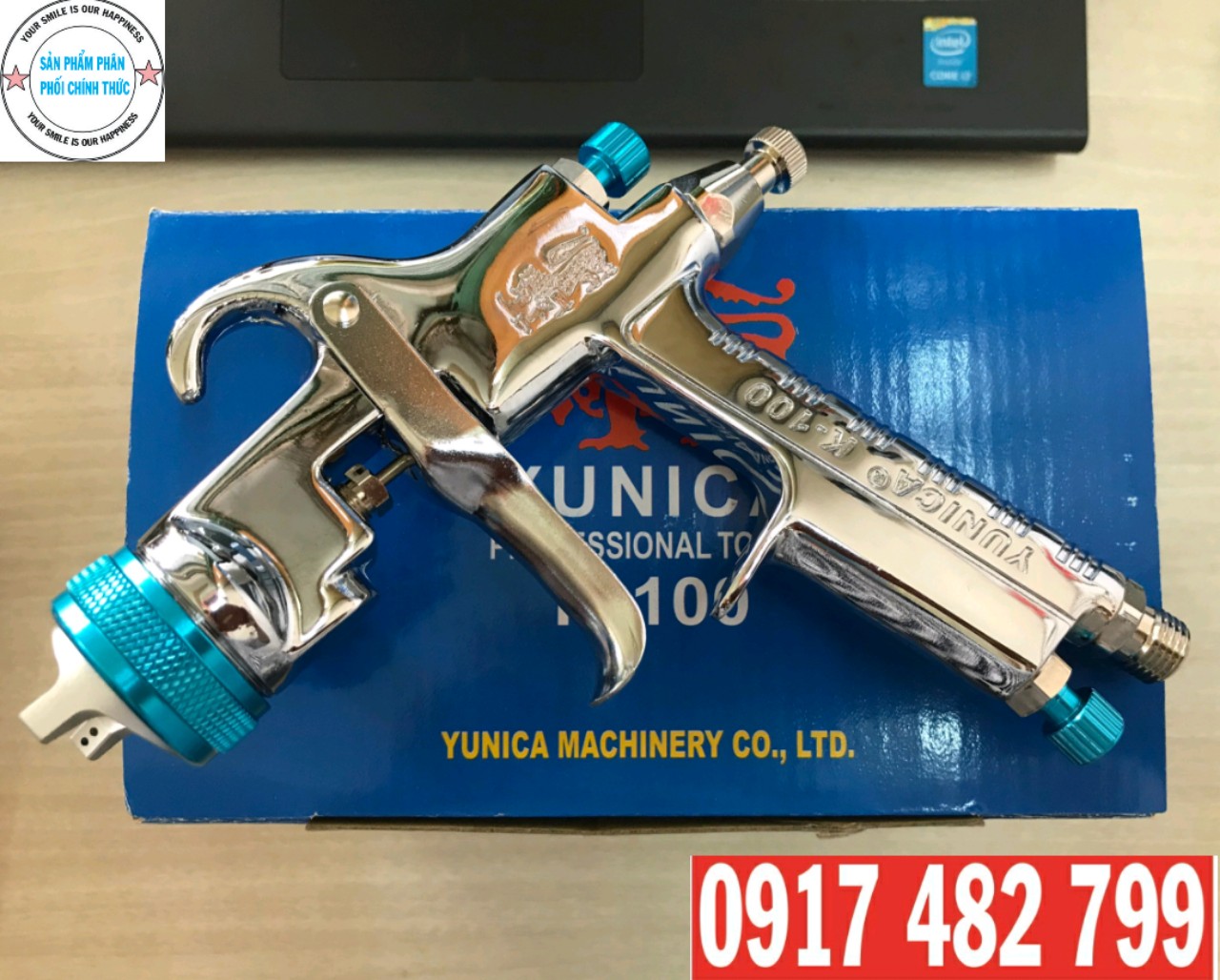 [HCM]DỤNG CỤ PHUN SƠN K100 YUNICA