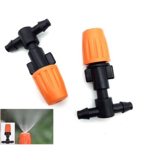 Set 10 bộ béc đơn cam tưới lan - làm mát sân nhà giá rẻ