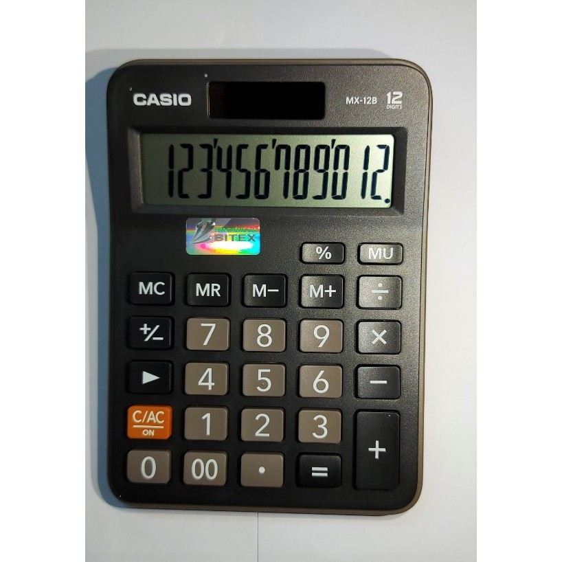 Máy tính Casio MX-12B Chính Hãng - Phiên bản màu Pastel