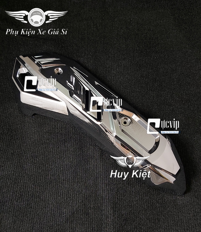 [HCM]Che Ốp Pô Air Blade 2021 (2013 - 2021) Xi Mạ Inox Crom Kiểu Dáng Đẳng Cấp MS2469