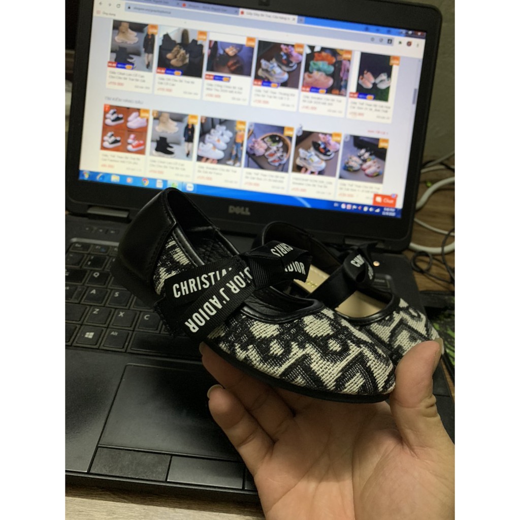 Giày Búp Bê Bé Gái Siêu Chất D.J Size 26-35 (Ảnh Thật)