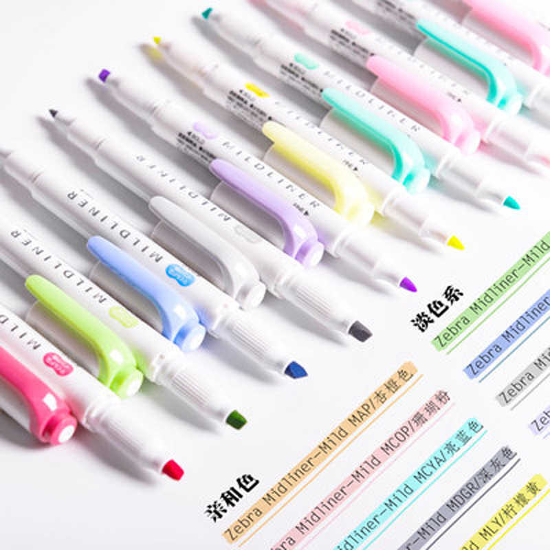 BỘ 5 BÚT HIGHLIGHT ZEBRA MILDLINER WKT7