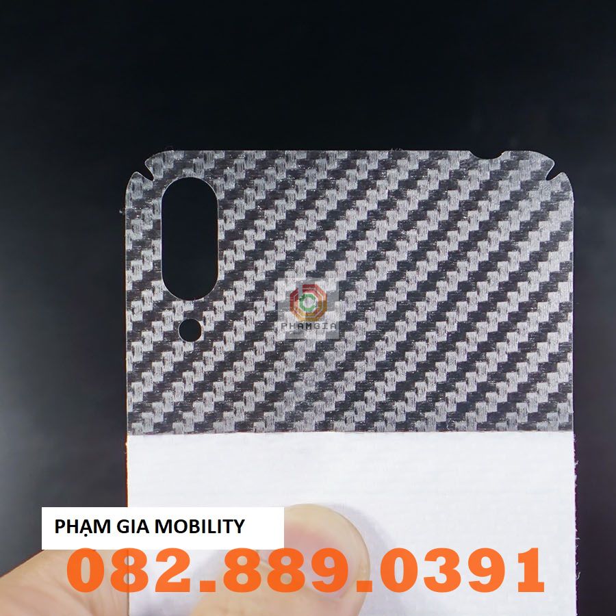 Miếng dán mặt lưng skin carbon Huawei Y7 Pro 2018/ Y7 2019/ Y7 Pro 2019