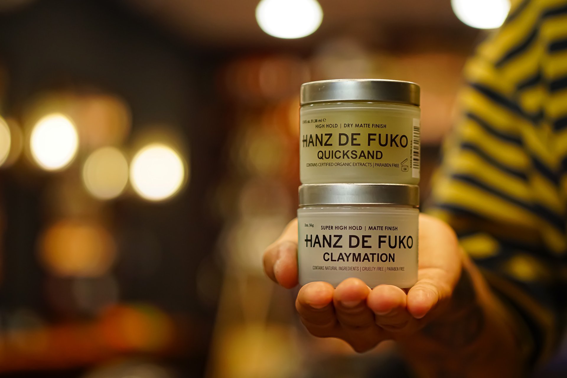 SÁP VUỐT TÓC HANZ DE FUKO QUICKSAND