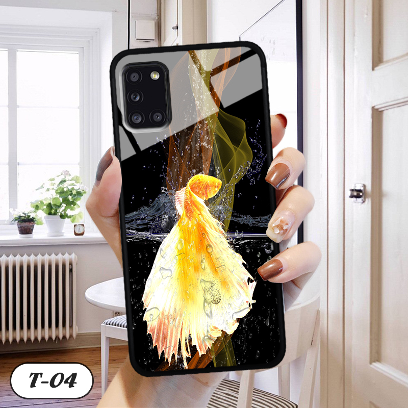Ốp lưng kính 3D Samsung GALAXY A31