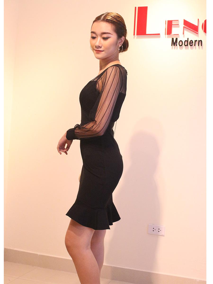 Váy đen đuôi cá