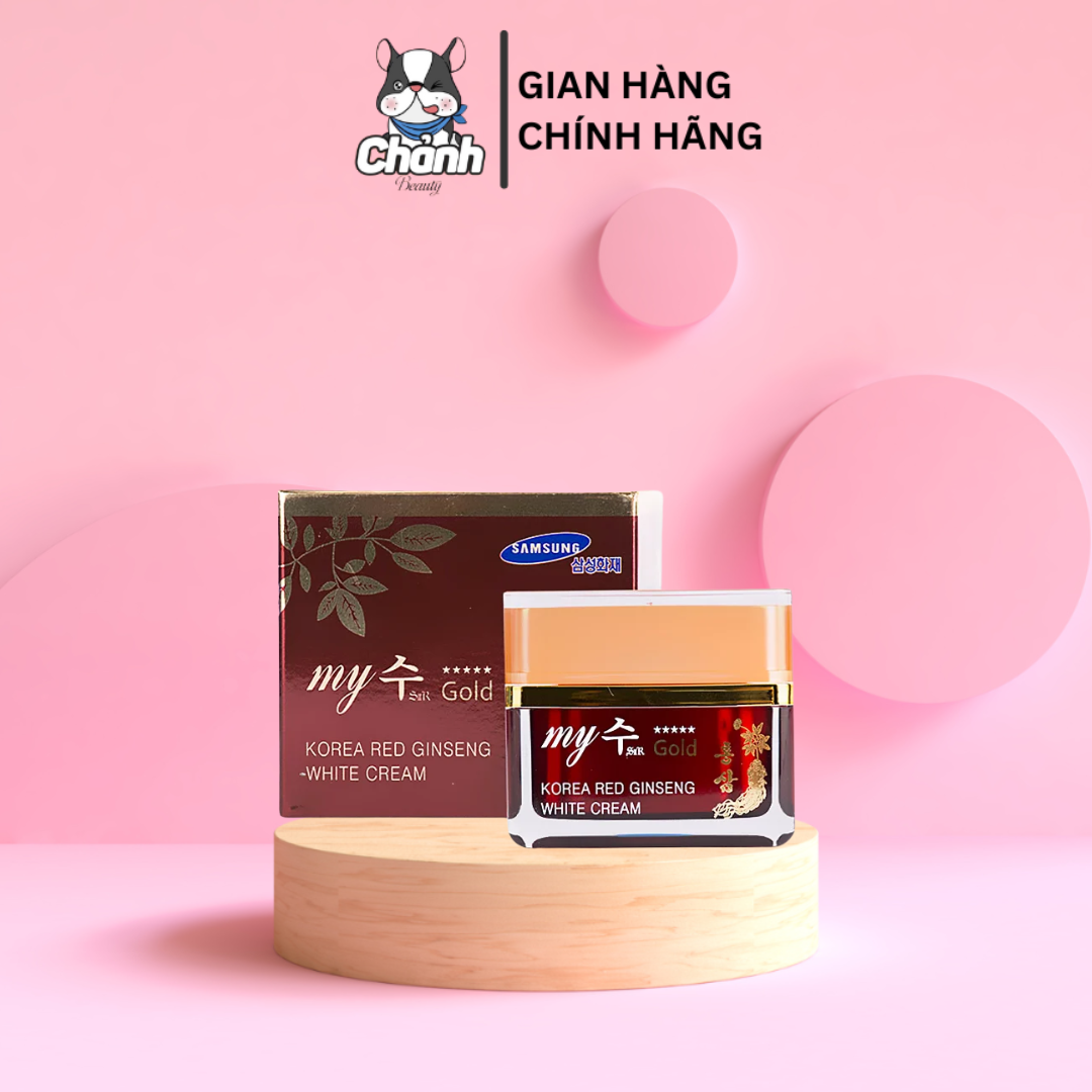 Kem Trắng Da Nhân Sâm My Gold Hàn Quốc