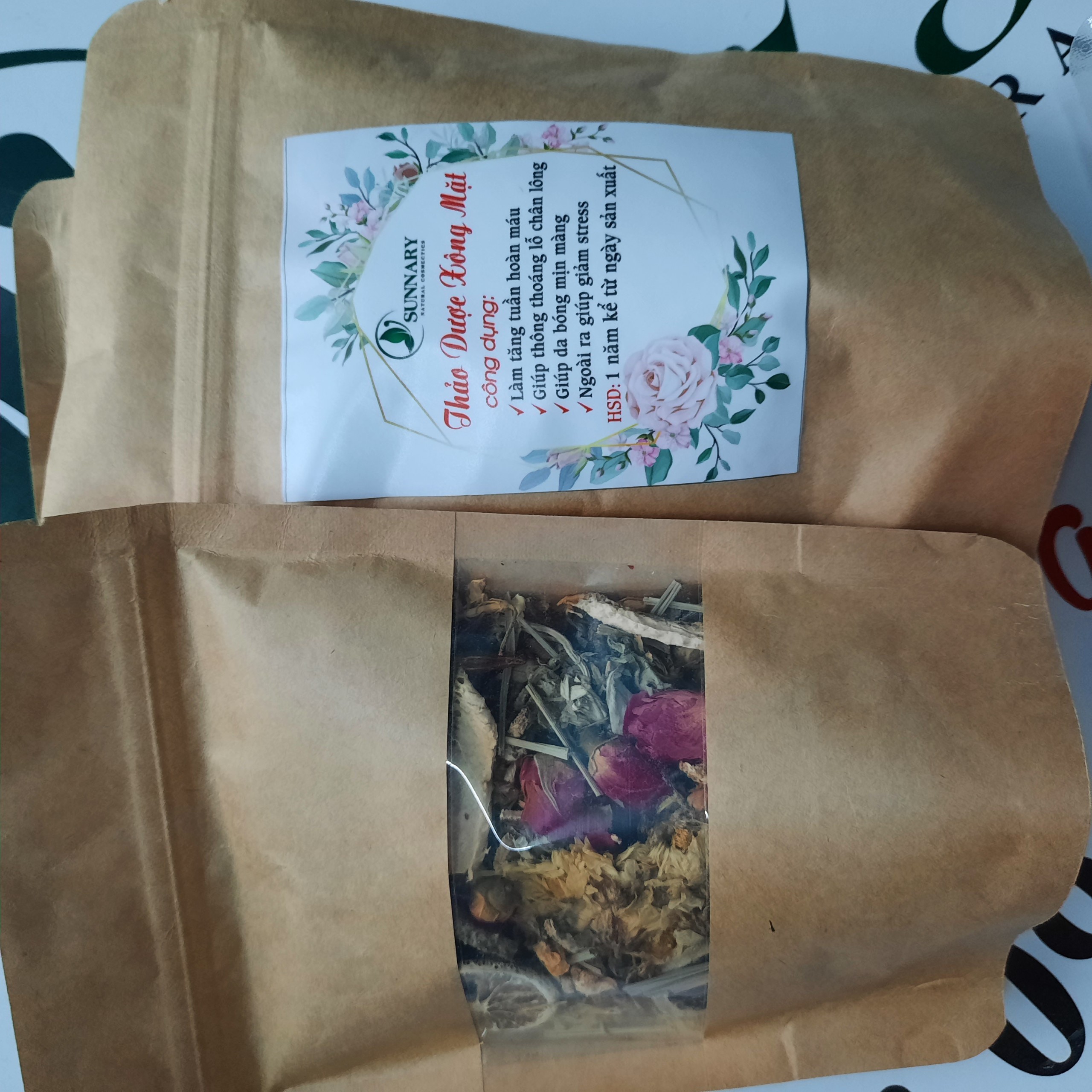 [ HOÀN TIỀN 15% ]  Xông mặt thảo dược 100gr- 200gr- 500gr