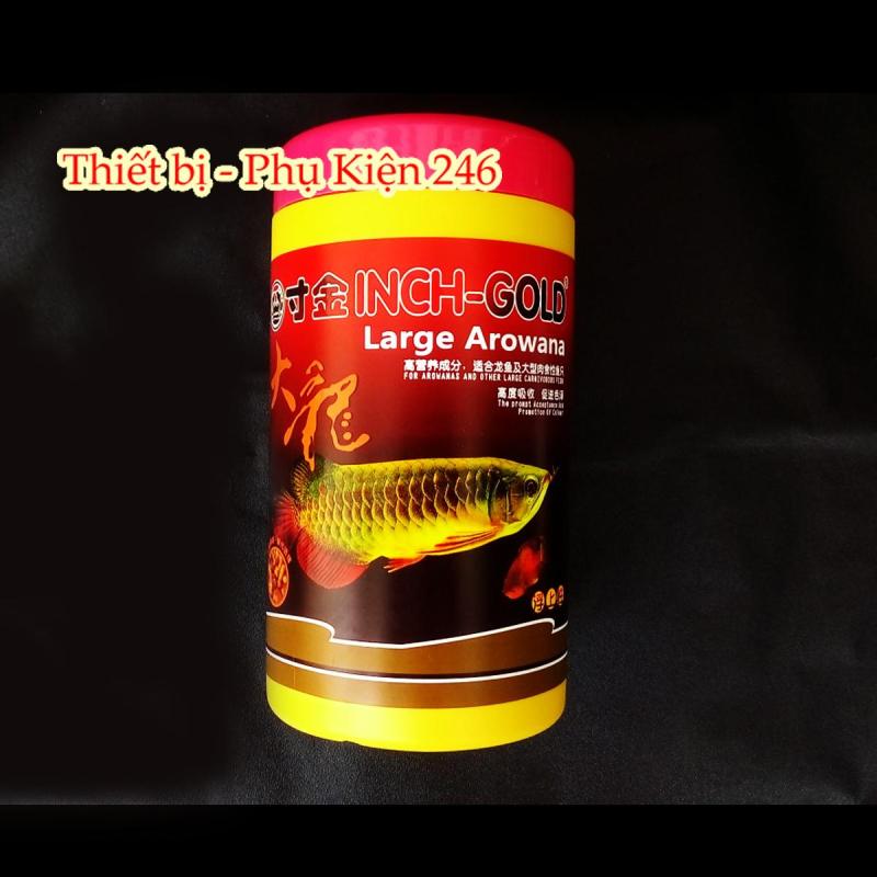 Thức ăn inch gold cá rồng hũ 454g