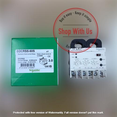Relay điện tử EOCRSS-60S Dòng từ 6A – 60A _ EOCR-SS-60S _ EOCRSS60S - electronic overcurrent relay - 6..60 A - 220 V