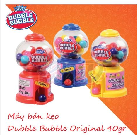 Combo 3 Máy bán kẹo Dubble Bubble Original 40gr