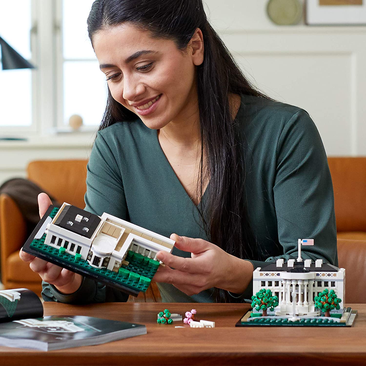 LEGO Architecture 21054 Đồ Chơi Lắp Ráp Nhà Trắng