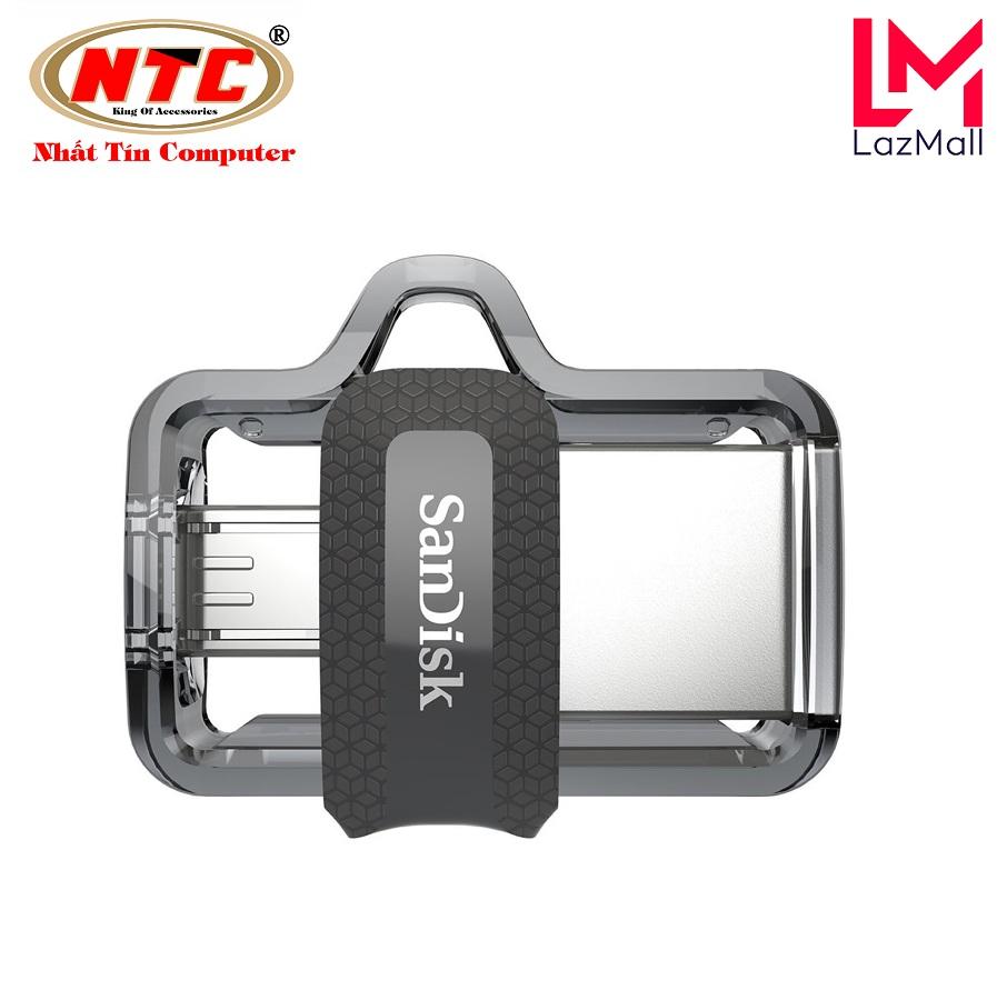 USB OTG SanDisk 64GB Dual Drive m3.0 (Bạc) - Nhat Tin Authorised Store